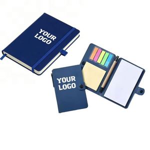 Factory Wholesale Personalized Customised Logo Pu <b>Leather</b> Notebook School Office Business Promo Gift Supplies Note Book - Product Image 1
