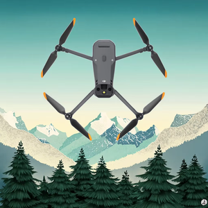 Drone thermique professionnel DJ <span class=keywords><strong>Pro</strong></span> <span class=keywords><strong>Mavic</strong></span> 3T avec vision nocturne, fonction de sauvetage, transmission 2KM, design pliable, vidéo 4K, 48MP - Product Image 4