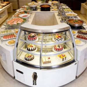Réfrigérateur <span class=keywords><strong>de</strong></span> présentation ouvert durable et fiable pour <span class=keywords><strong>boulangerie</strong></span> et fruits, idéal pour les cafétérias scolaires - Product Image 1