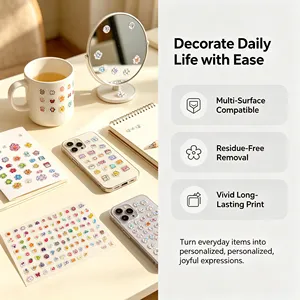 Etiquetas Adhesivas de Papel con Diseño de Dibujos Animados, Personalizadas, con Logotipo de Marca Privada, para Empaquetado, Uso Comercial, Ecológicas - Product Image 5
