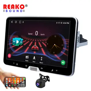 10.1 Inch Touch Screen 1Din 360 Degree Rotating Screen 4G Wifi GPS Navigation Car Player Android Car Radio Universal Stereo