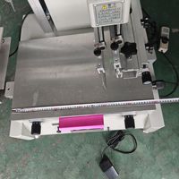 Mini Prensa de Serigrafía de Sobremesa de Alta Precisión, Ajuste de Recorrido de 90 mm, Área de Impresión de 150x200 mm, Impresora Semiautomática para Artículos Promocionales