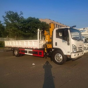 Camion grue à bras articulé HOT ISUZU 4*2 5 tonnes 6,3 tonnes 8 tonnes, grue montée sur camion - Product Image 5