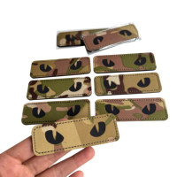 Boucle de crochet de camouflage de patch IR d'oeil de chat de démon extérieur personnalisé en gros