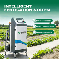Système de fertigation métallique automatisé DAYU à 3 canaux 3*400 L/h pour l'irrigation agricole avec contrôle intelligent