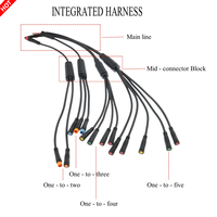 Bicicleta eléctrica 2/3/4/5/6 Pin IP67 impermeable macho hembra Mini conector para Scooter y silla de ruedas eléctrica