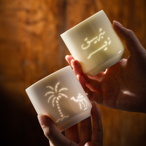 Wholesale Middle Eastern-style Ceramic Espresso Cups and Creative Hollowed-out Exquisite Cups - Product Image 1