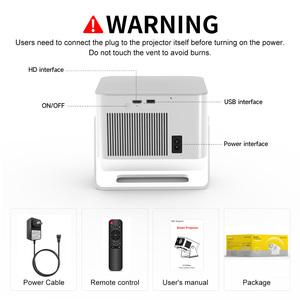 โปรเจคเตอร์พกพา HY350MAX MAGCUBIC อัตโนมัติอัจฉริยะ รองรับความละเอียด 1080P 8K ระบบ Android14 WiFi6 BT5.4 หน่วยความจำ 2+16G สำหรับดูวิดีโอที่บ้าน - Product Image 3