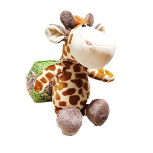 Peluche di animali della foresta (tigre, <span class=keywords><strong>cervo</strong></span>) per il commercio estero, piccole bambole per bambini da 8 pollici, in cotone PP, figurine per macchine a griffa e stand - Product Image 5