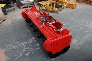 เครื่องตัดหญ้าแบบโรตารี่คุณภาพสูง ขนาด 72 นิ้ว สำหรับรถตักล้อยาง พร้อมฟันตัดสำหรับงานหนัก เหมาะสำหรับการล้างพื้นที่ป่าไม้ - Product Image 6
