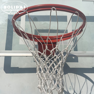 Fabricante al por mayor Red de baloncesto Color blanco Red de borde fuerte - Product Image 4
