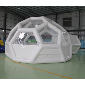 Camping gonflable fête <span class=keywords><strong>bulle</strong></span> maison hôtel de luxe glamping enfants tente de couchage Transparent clair football maison <span class=keywords><strong>bulle</strong></span> tente - Product Image 1