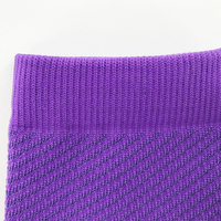 Chaussettes de compression montantes pour le basketball et la course en extérieur - Chaussettes de sport tricotées respirantes et absorbant la transpiration