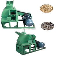 Machine de sciure de bois de champignon comestible équipement de meulage machine de sciure de bois de champignon mobile