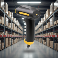 Escáner RFID UHF Inalámbrico Chainway SR160 con Módulos Impinj E310, Lector de Códigos de Barras para Inventario