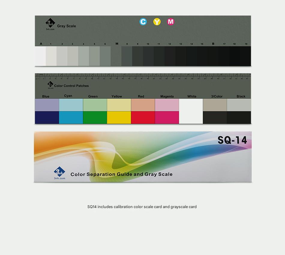 【KODAK】Color point collar knit (3色) 3nh Grayscale Chart - Kodak SQ-14 Camera Correction Plate