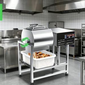Tambor Comercial de Marinado al Vacío, Máquina Automática Bidireccional para Envasado de Vegetales y Curado de Carne para Hamburgueserías 110v - Product Image 3