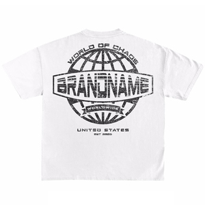 เสื้อยืดคอกลมผ้าฝ้ายแขนสั้นพิมพ์ลายโลโก้สำหรับผู้ชายเสื้อยืดสำหรับผู้ชายใส่สบายและระบายอากาศได้ดี - Product Image 2