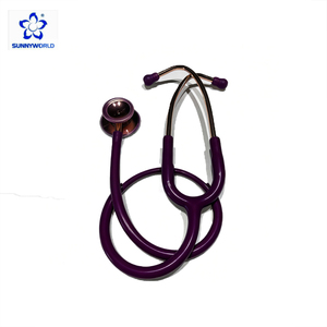 Stéthoscope économique à double tête proposé en 10 couleurs pour un codage de département pratique - Product Image 1