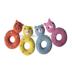 Linda y divertida mascota ganchillo juguete amor corazón bebé - Product Image 4