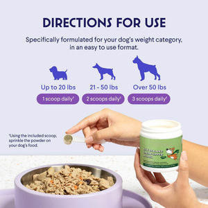 Suplemento de Polvo de Mejillón de Labio Verde de Marca Privada para <span class=keywords><strong>Perros</strong></span> - Movilidad de Articulaciones de Cadera, Flexibilidad Muscular y de Tendones de Mejillón Puro - Product Image 4