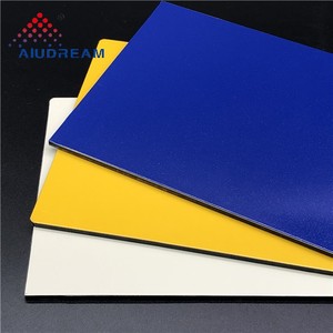 Panneaux composites bois-aluminium, âme en LDPE, ignifuges, antibactériens, haute résistance à la corrosion, série 1000, ustensiles de cuisine - Product Image 1