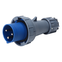 Presa Elettrica Industriale HFE IP67/IP44 3P/4P/5P 125A 5 Poli 110V-380V con Contatti in Rame e Alloggiamento in Nylon per Uso Ospedaliero