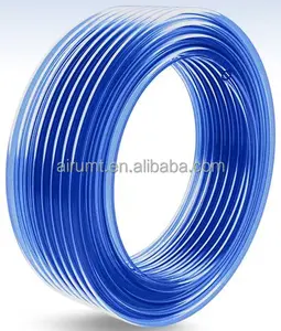 Tuyau d'air pneumatique AIRUMT 16MM * 12MM transparent bleu clair pneumatique polyéthylène PU TUBE