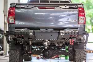 กันชนหลังเหล็ก Hilux Revo 2021 คานกันชนเหล็ก กันชนรถยนต์ ระบบตัวถังรถยนต์ สำหรับ Ranger T6 T7 T8 OPEN N Ranger Raptor - Product Image 5
