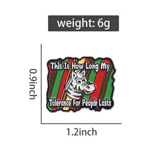 Эмалевые значки-буксиры «Чародейка» для рюкзаков, портфелей, нагрудные значки, модные аксессуары, ювелирные изделия оптом - Product Image 6