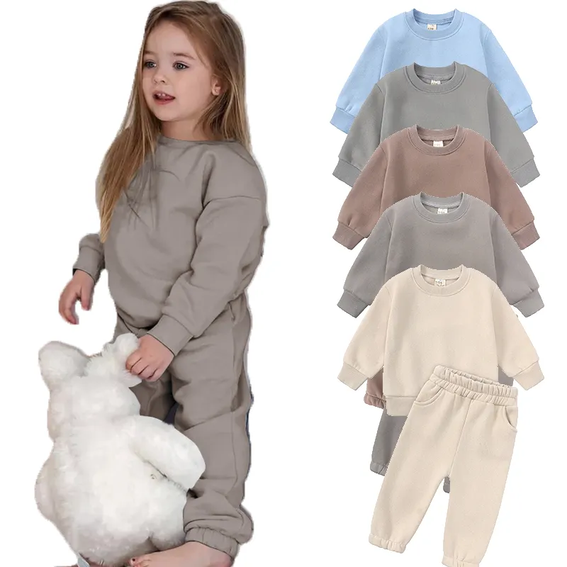 Kids Tales Kleidung Mädchen Kleidung Sets für Kinder Trainings anzüge Pullover Winter Baumwolle Kinder tragen