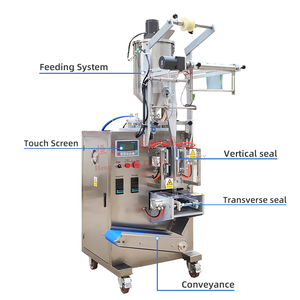 Machine d'emballage liquide à trois côtés scellés pour <span class=keywords><strong>wasabi</strong></span> et sauce chili - Product Image 6