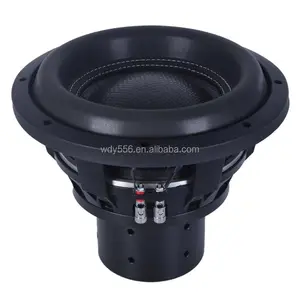 WDY 15 Inch Carbon Cone Subwoofer Neodymium Magnet 15 Inch Car Audio Sub 2500Wrms Competition Subwoofers