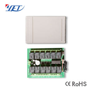 無線ゲートドアレシーバーYET412PC DC12V/24V 12チャンネル315mhz/433mhz RF - Product Image 2