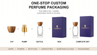 Flacon de parfum rectangulaire vide personnalisé 30ml 50ml 100ml, flacon de parfum carré en verre ROUGE avec vaporisateur et couvercle magnétique