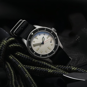 Мужские механические часы с нейлоновым ремешком, 39 мм - Product Image 3