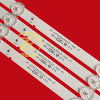 Fournisseur chinois de bandes lumineuses pour téléviseurs ZR-1918 PPTV A55A A55 pour RF-AZ550043SE30-1001 Bande lumineuse LED pour téléviseur