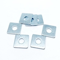 Zinc Plated Carbon Steel Square Washer Flat Plate Washer for Construction Fastening