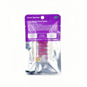 Atacado Portátil Mint & Fruit Flavored Breath Fresheners Refrescante Doces Mastigação Gum Beads Beijo Boca Estourando com Sabor - Product Image 2