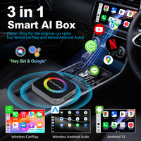 Adaptador Inalámbrico Portátil 2 en 1 para CarPlay Grandnavi, Conexión para Tarjeta TF, Mini USB, Disipación de Calor, 1 Año de Garantía, Modelo AI38
