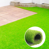 Gazon synthétique, tapis d'herbe artificielle pour la décoration des stands de salons professionnels, taille sur mesure, ignifuge, tapis de pelouse artificielle