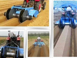Tracteur traction 2-3 rangées ridger machine lit de sol ancienne machine pour fossé et <span class=keywords><strong>rotocultivateur</strong></span> - Product Image 3