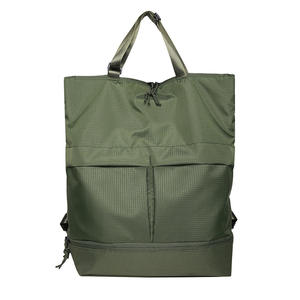 Custom High Quality Factory Custom Logo Shoulder Nylon Waterproof Simple Design Usb Business Travel Laptop Roll Top <b>Backpack</b> - Product Image 2