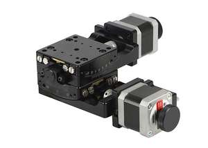 Plateau de goniomètre motorisé axe XY, plateau de positionnement d'angle électrique haute précision, table oscillante XY, goniomètre - Product Image 4