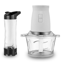 Blender Russell Hobbs de haute qualité 500 W, 4 en 1, blender électrique, moulin à épices, hachoir, blender, robot culinaire de cuisine 2 L