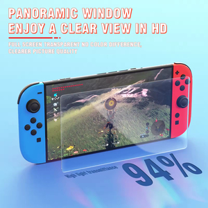 Cómodo protector de pantalla para experiencia de juego, película antiluz azul sin burbujas suave, protección ocular larga para Nintendo Switch - Product Image 3