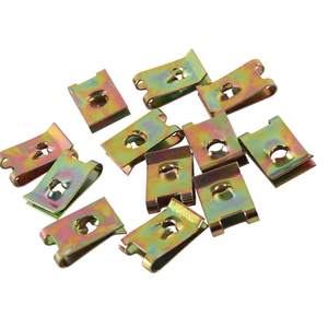 110 pièces de clips en U # Kit d'assortiment de clips universels pour voiture 6/8/10/12, attaches de remplacement pour pare-chocs, tableau de bord, panneau de porte, garniture intérieure - Product Image 4