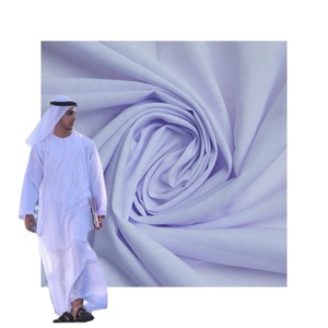 Leggero tessuto in popeline <span class=keywords><strong>cotone</strong></span> camicia elastica 100 <span class=keywords><strong>cotone</strong></span> di alta qualità in tessuto tobo 100% in poliestere filato arabico thobe - Product Image 1