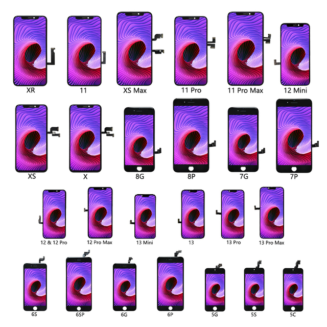Mobile Parts Oled Screen Cell Phone Spare Parts for iphone 12 Pro Max Touch Screen Replacement