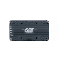 Émetteur vidéo analogique FPV pour Axisflying TERK 5.8G 5W VTX 7-36V 2-8S LiPo Port d'antenne MMCX Ventilateur silencieux + Dissipateur thermique en aluminium